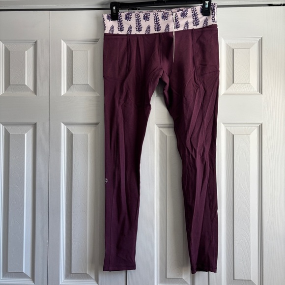 NWT Salmon Sisters pocket lupine leggings - Picture 2 of 10